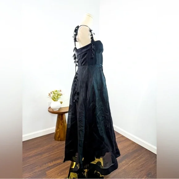 ZIMMERMANN
Natura floral linen and silk bustier dress - Picture 8 of 10